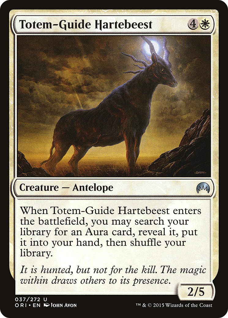Totem-Guide Hartebeest (ORI-037) (Foil)