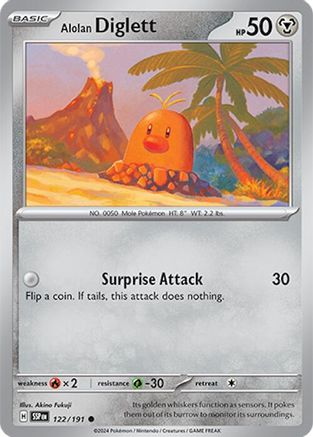 Alolan Diglett (SSP-122)