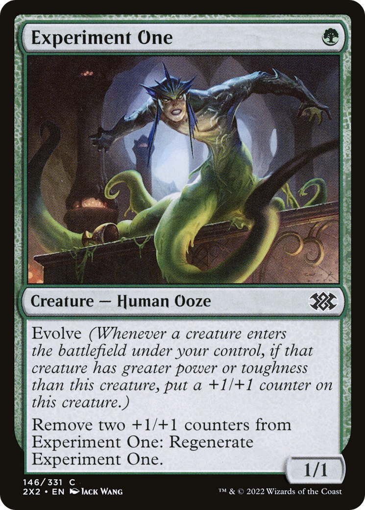 Experiment One (2X2-146)