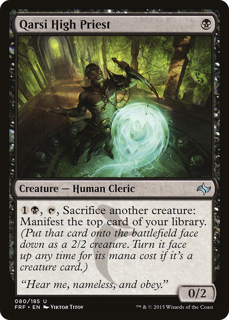 Qarsi High Priest (FRF-080) (Foil)