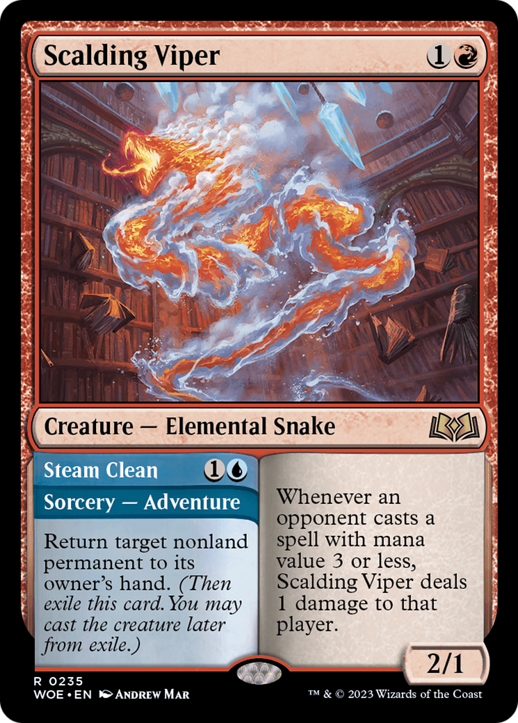 Scalding Viper // Steam Clean (WOE-235)