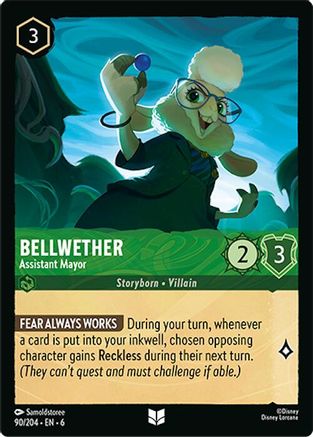 Bellwether - Assistant Mayor (6-090)