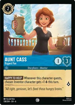 Aunt Cass - Biggest Fan (6-138)