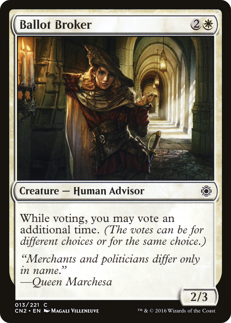 Ballot Broker (CN2-013) (Foil)