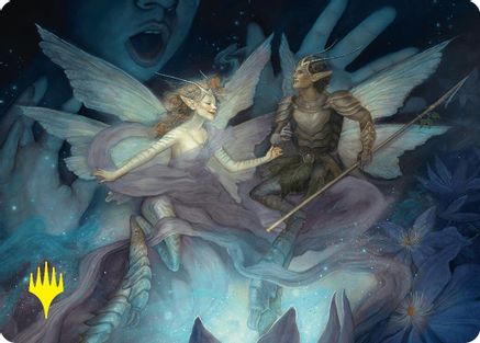 Faebloom Trick Art Card (6/54) (Gold-Stamped Signature) (ASFDN-006)