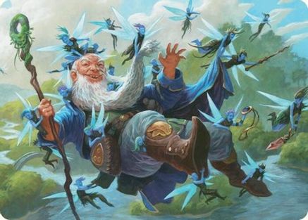 Mischievous Mystic Art Card (7/54) (ASFDN-007)