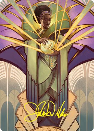 Bloom Tender Art Card (54/54) (Gold-Stamped Signature) (ASFDN-054)