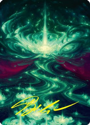 Genesis Wave Art Card (54/54) (Gold-Stamped Signature) (ASFDN-040)