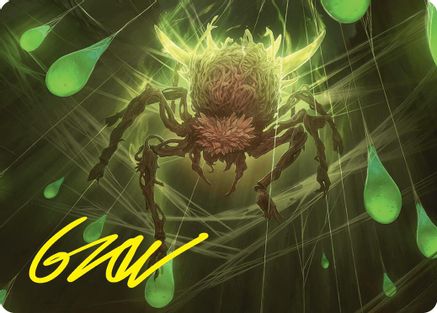 Spinner of Souls Art Card (13/54) (Gold-Stamped Signature) (ASFDN-013)