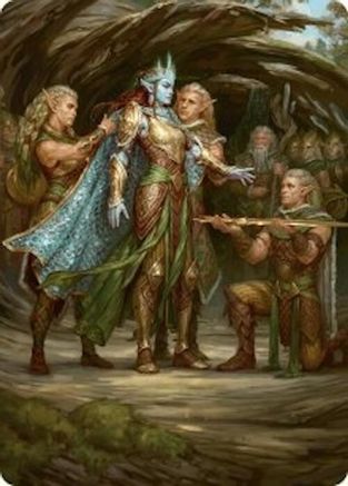 Lathril, Blade of the Elves Art Card (48/54) (ASFDN-048)