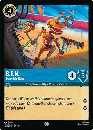 B.E.N. - Eccentric Robot (6-137)