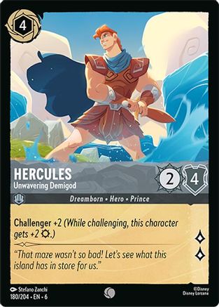 Hercules - Unwavering Demigod (6-180)