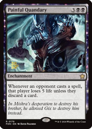 Painful Quandary (FDN) (PRE-179) (Foil)
