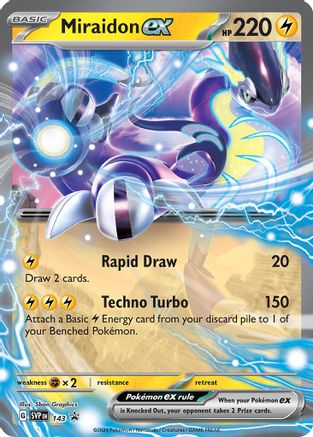Miraidon ex (SVP-143) (Holofoil)