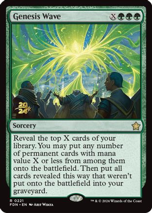 Genesis Wave (PRE-221) (Foil)