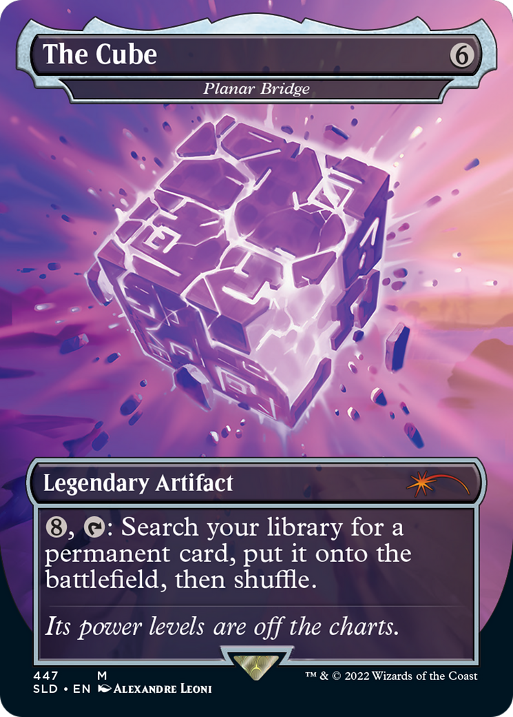 The Cube / Planar Bridge (SLD-447) (Borderless) (Foil)