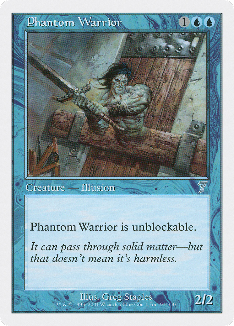 Phantom Warrior (7ED-093)