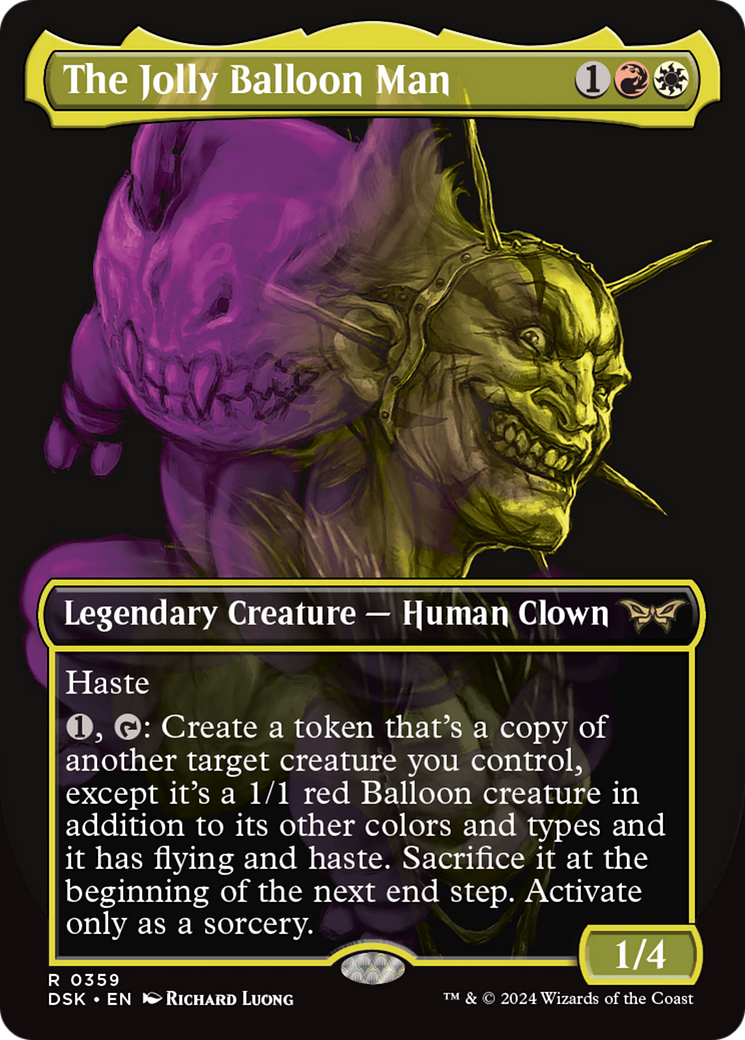 The Jolly Balloon Man (DSK-359) (Borderless)