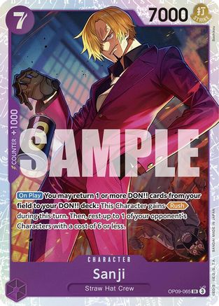 Sanji (065) (OP09-065) (Foil)