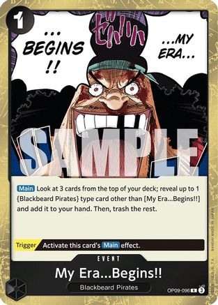 My Era...Begins!! (OP09-096) (Foil)