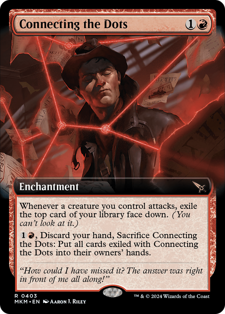 Connecting the Dots (MKM-403) (Extended Art) (Foil)