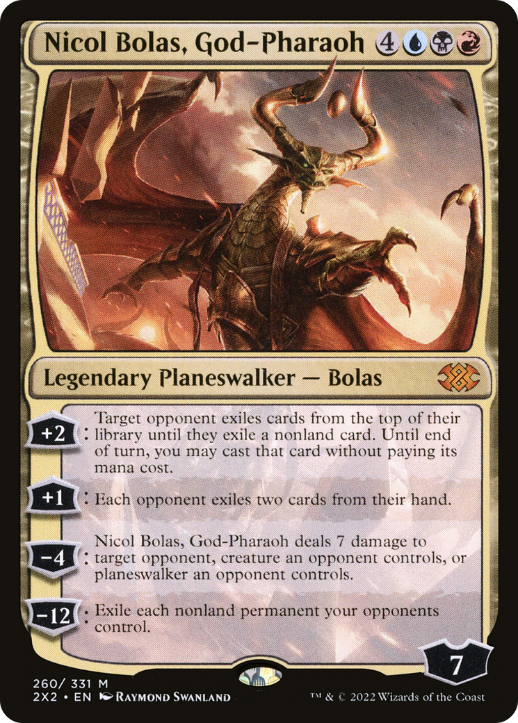 Nicol Bolas, God-Pharaoh (2X2-260)