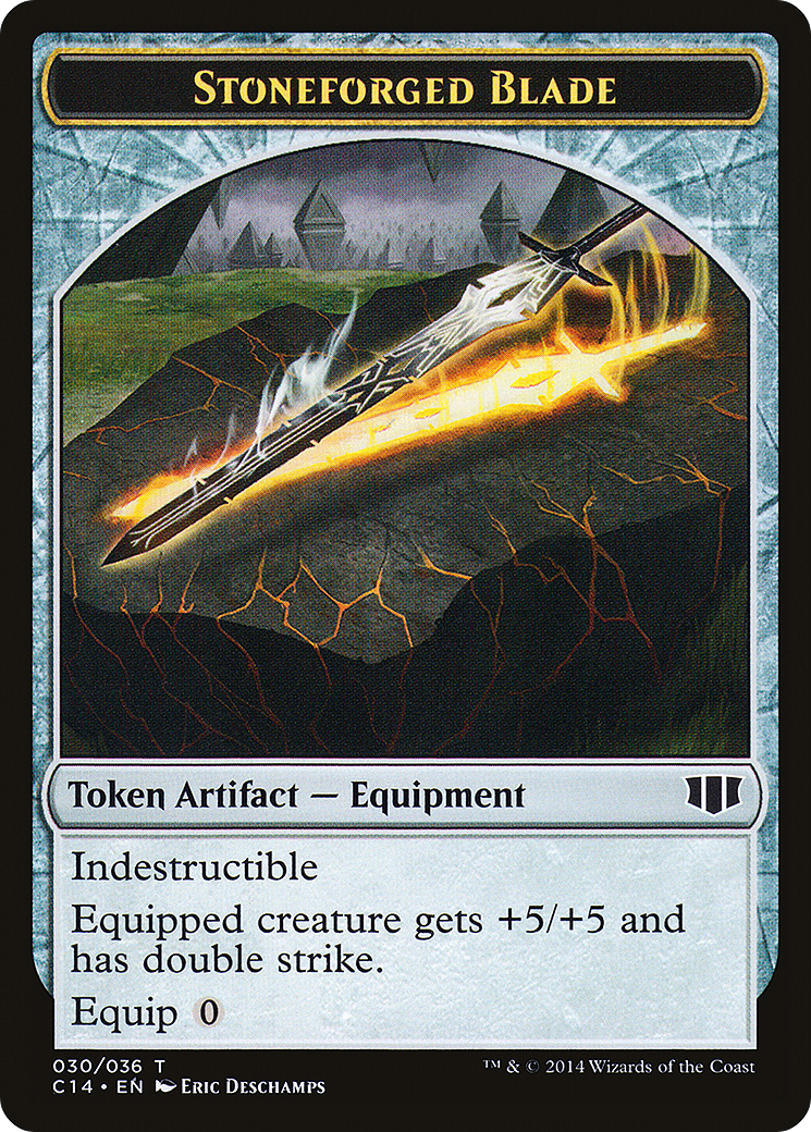 Stoneforged Blade Token (C14-30 // 14)