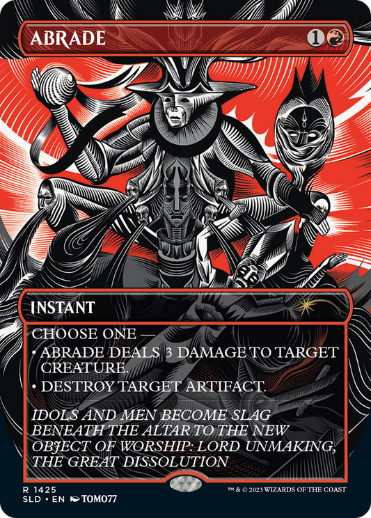 Abrade (SLD-1425) (Full Art) (Borderless)