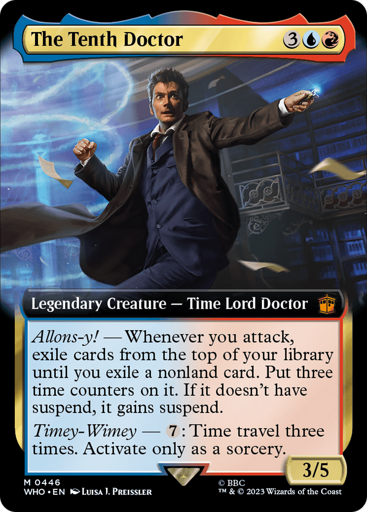 The Tenth Doctor (WHO-446) (Extended Art) (Foil)