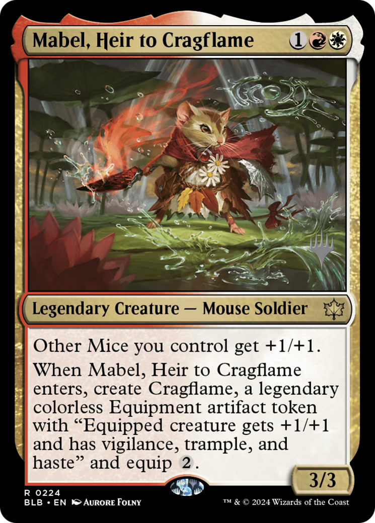 Mabel, Heir to Cragflame (PPBLB-224P) (Foil)