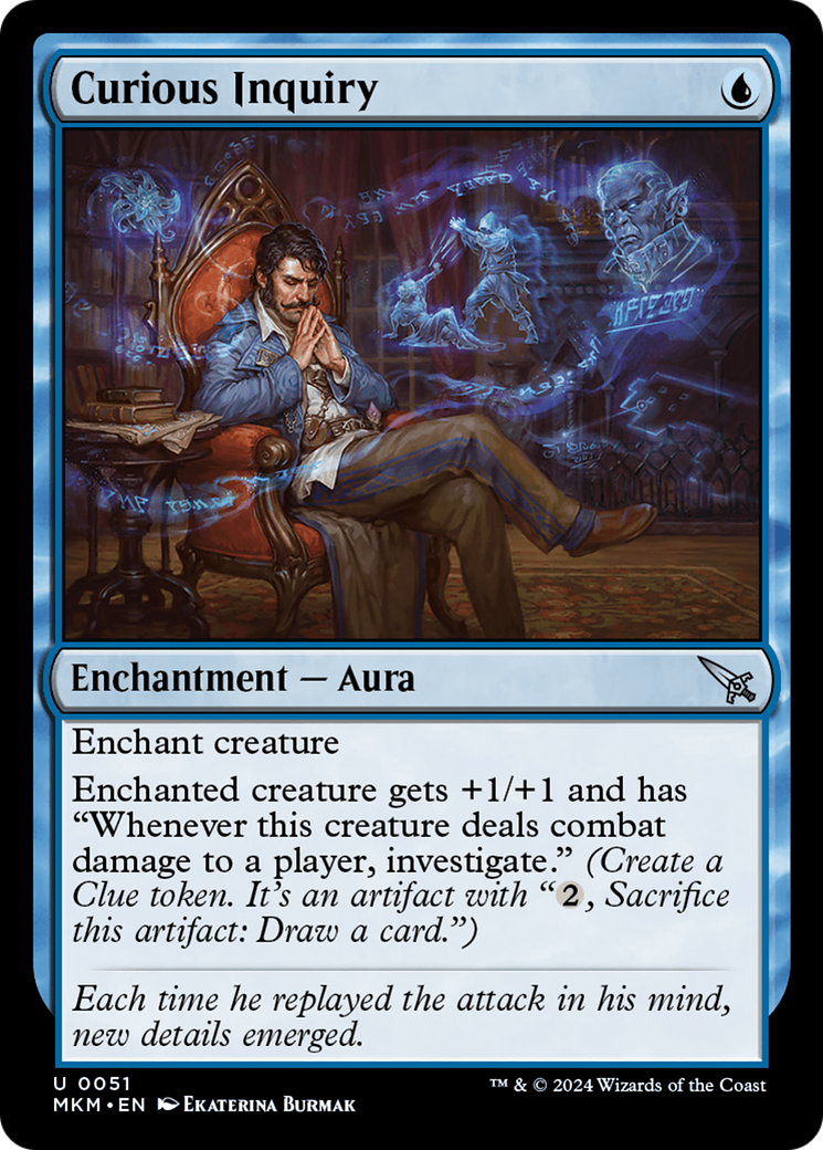 Curious Inquiry (MKM-051) (Foil)