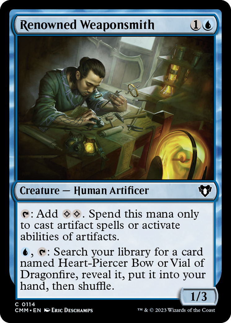Renowned Weaponsmith (CMM-114) (Foil)