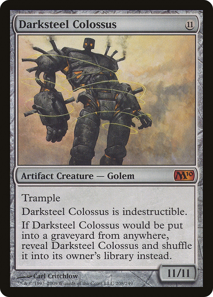 Darksteel Colossus (M10-208) (Foil)