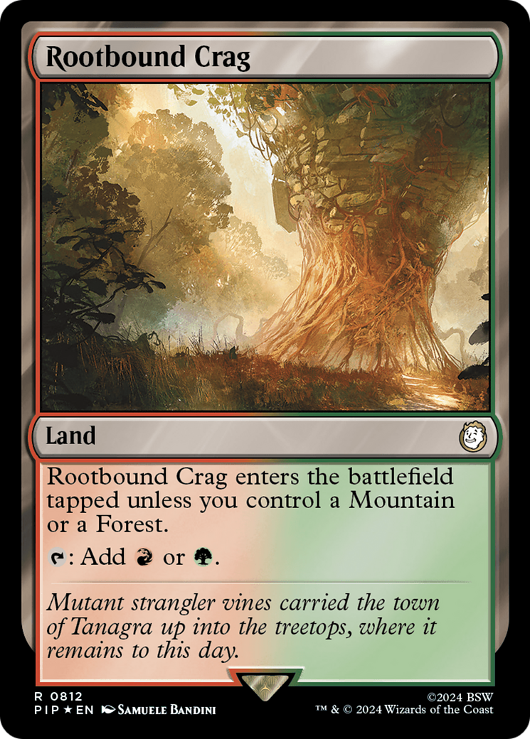 Rootbound Crag (PIP-812) (Surge Foil)