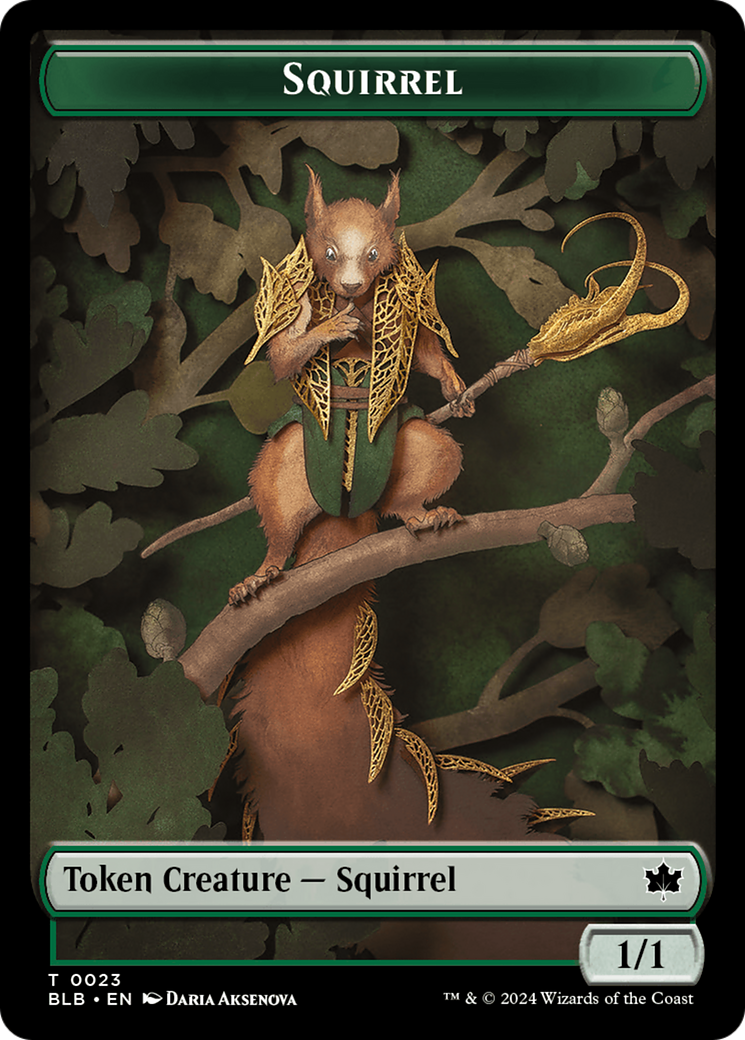 Squirrel Token (BLB-023)