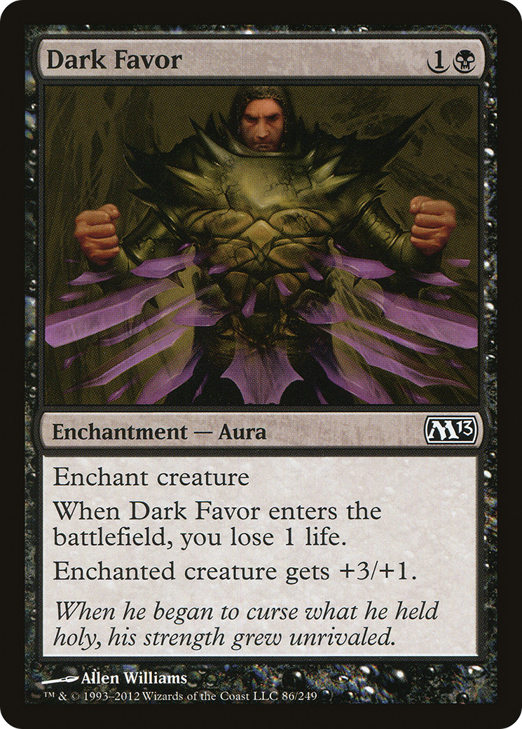 Dark Favor (M13-086) (Foil)