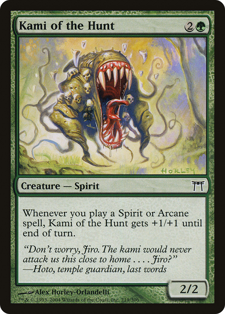 Kami of the Hunt (CHK-219)
