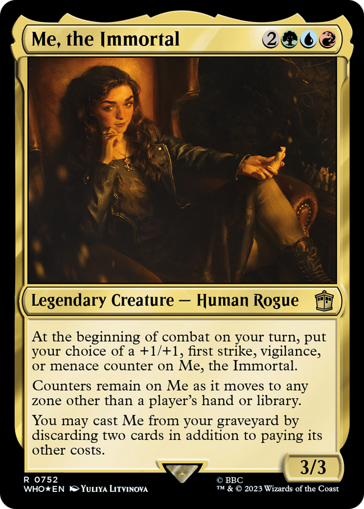Me, the Immortal (WHO-752) (Surge Foil)