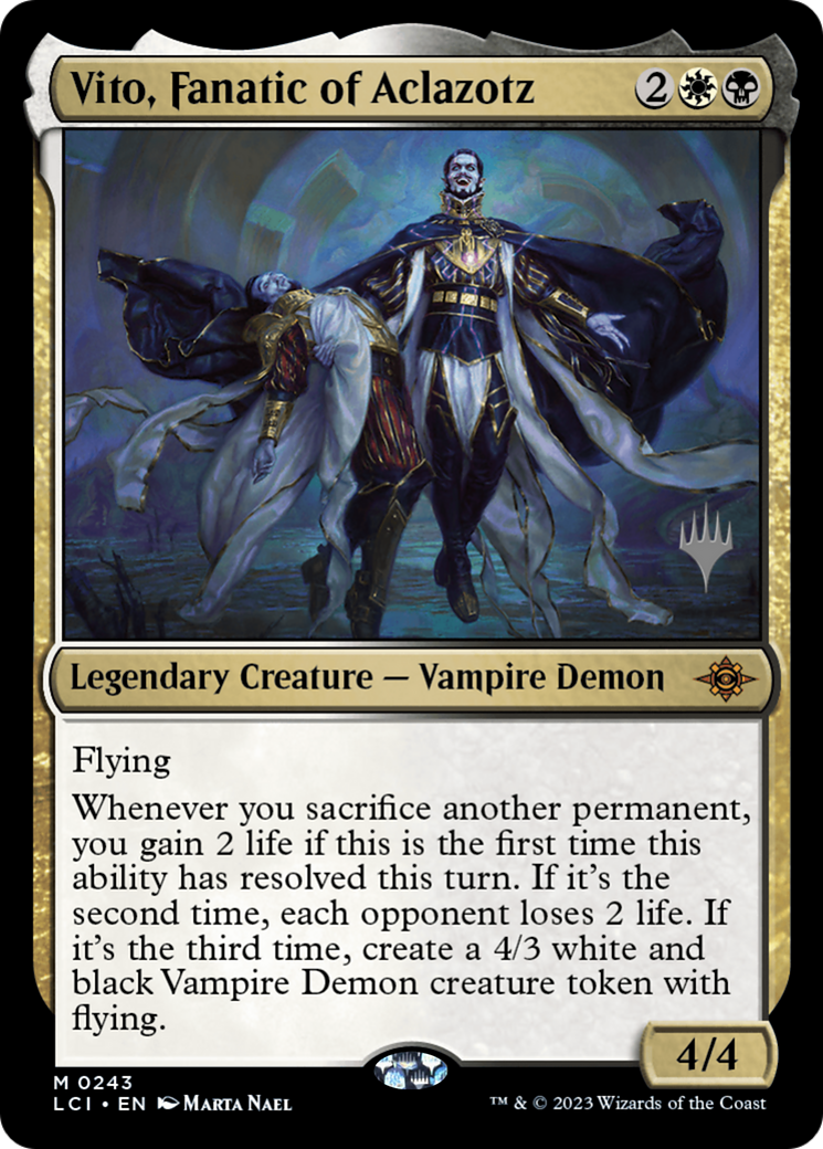 Vito, Fanatic of Aclazotz (PPLCI-243P) (Foil)