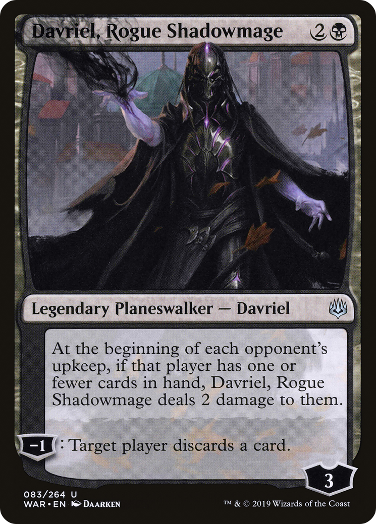 Davriel, Rogue Shadowmage (WAR-083)
