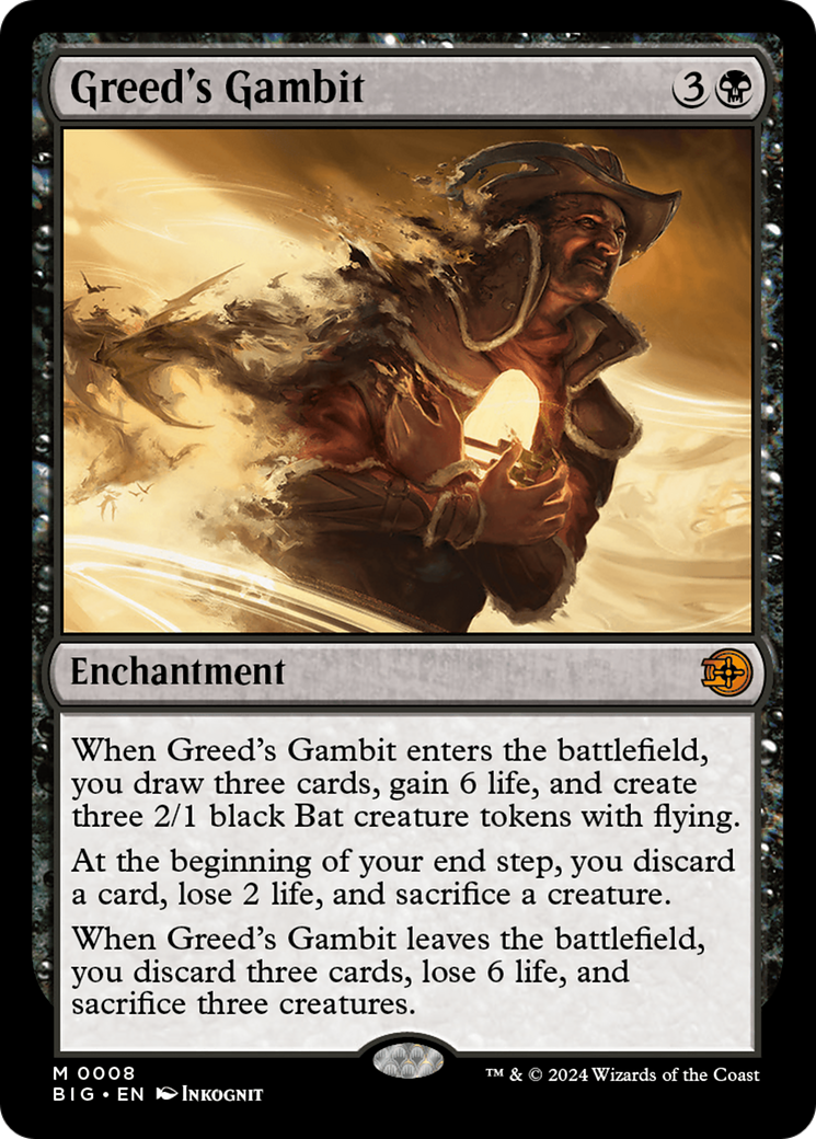Greed's Gambit (BIG-008) (Foil)