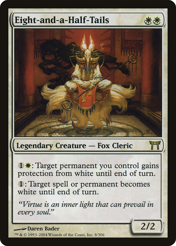 Eight-and-a-Half-Tails (CHK-008) (Foil)