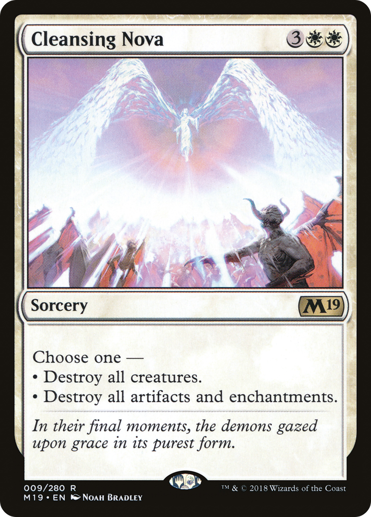 Cleansing Nova (M19-009)
