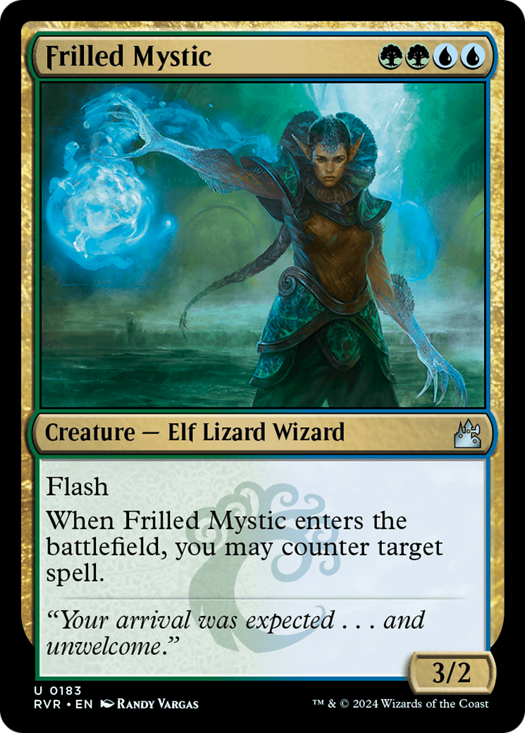 Frilled Mystic (RVR-183) (Foil)