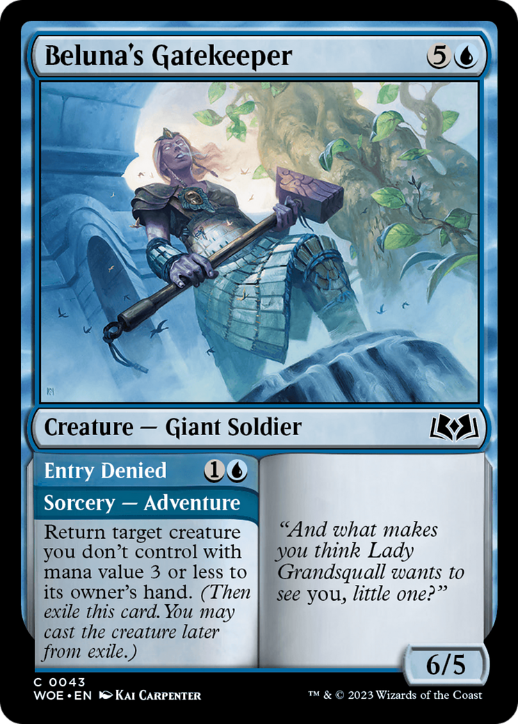 Beluna's Gatekeeper // Entry Denied (WOE-043)