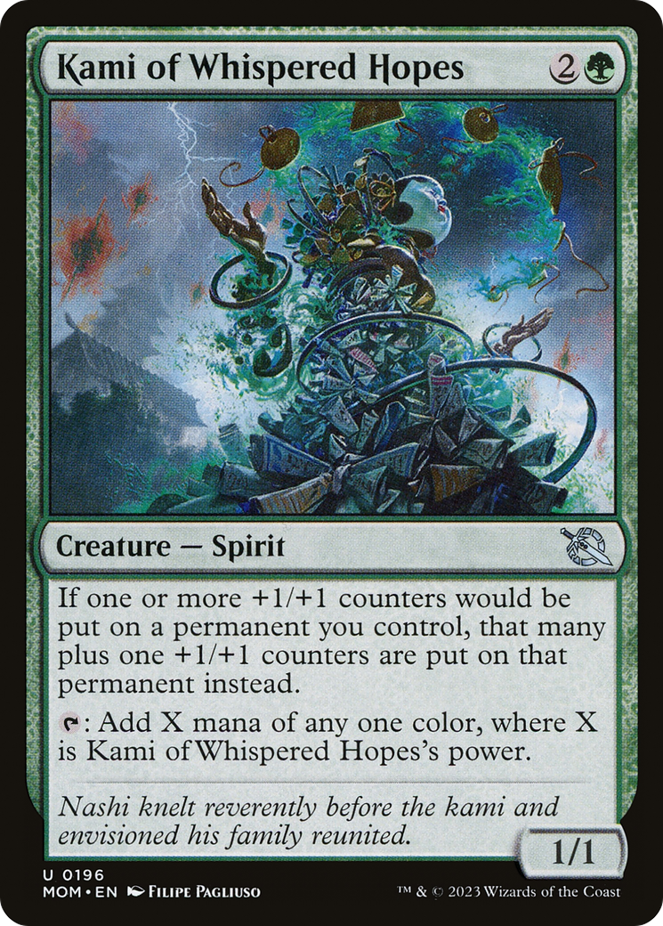 Kami of Whispered Hopes (MOM-196) (Foil)