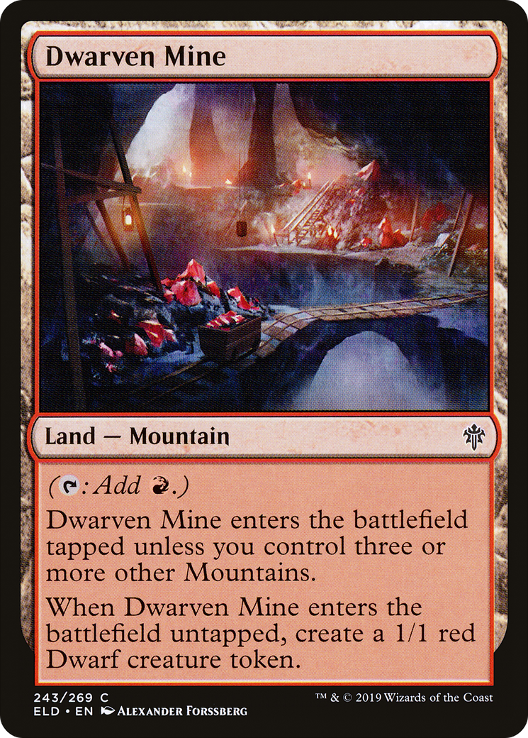 Dwarven Mine (ELD-243) (Foil)