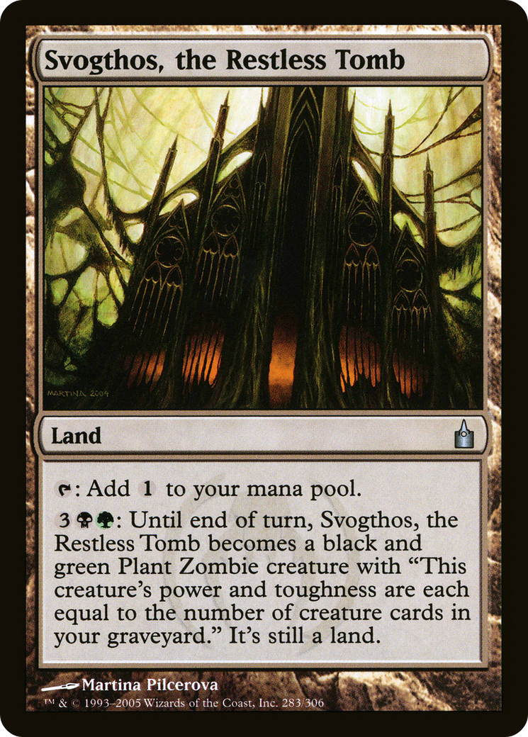 Svogthos, the Restless Tomb (RAV-283) (Foil)
