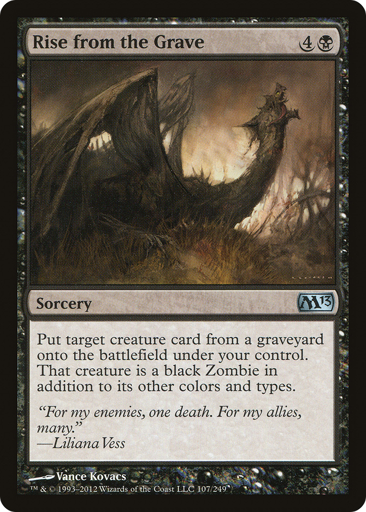 Rise from the Grave (M13-107) (Foil)