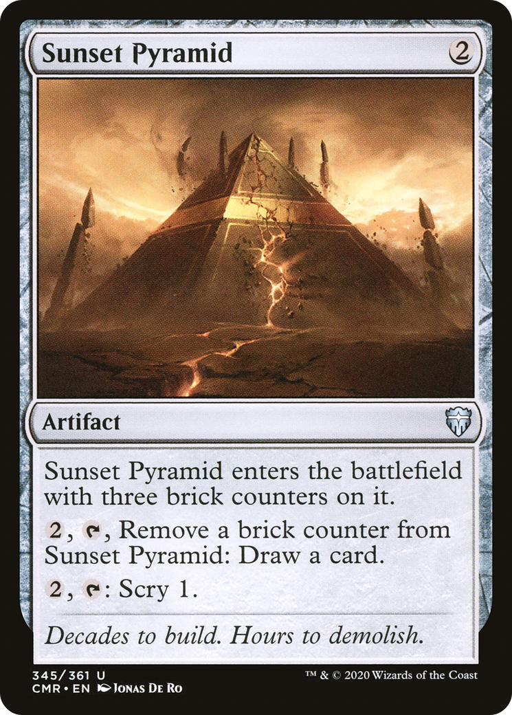 Sunset Pyramid (CMR-345) (Foil)